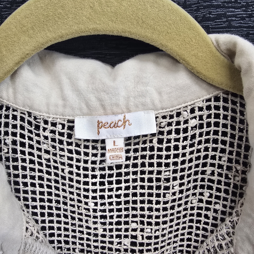 Chic White Mesh Button Down Shirt - Picture 2 of 6